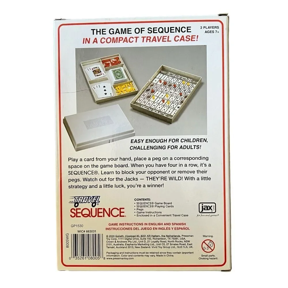 Sequence Travel Game‎ NIB